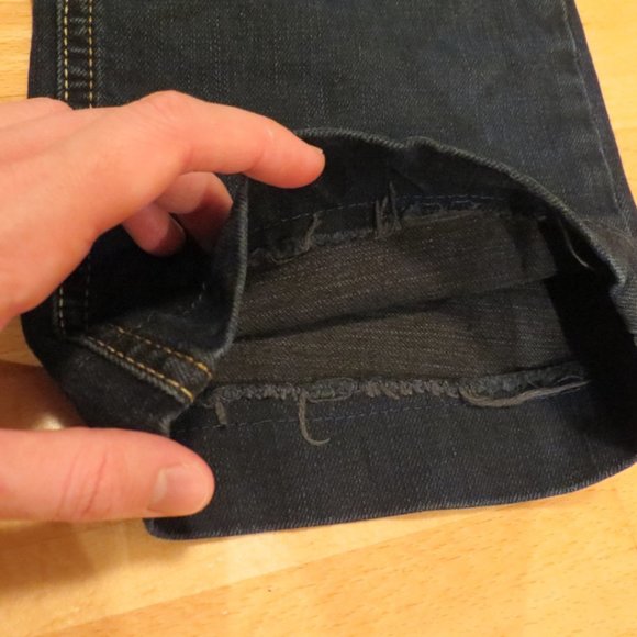 MAVI indigo low rise straight leg jeans 26 - Picture 6 of 8